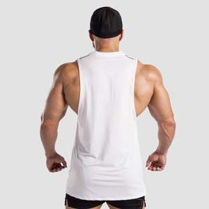 Débardeur réfléchissant blanc pour homme - Product Image 2