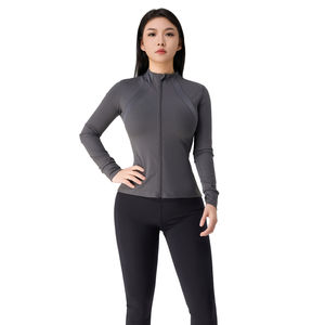 Chaqueta Deportiva con Cuello Alto para Mujer, Chaqueta Deportiva con Cierre, Ropa Deportiva para Mujer al por Mayor a Precio Económico - Product Image 1