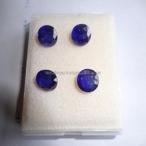 พลอยแซฟไฟร์ทรงวงรีเกรด AAA อัญมณีเจียระไนรูปวงรีสำหรับเครื่องประดับที่ได้รับการรับรองโดย IGI - Product Image 3