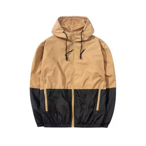 <b>Men's</b> Windbreaker <b>Jacket</b> <b>Lightweight</b> <b>Waterproof</b> Hooded Outdoor Sport Running <b>Jacket</b> for <b>Men</b> Fashion Stylish Breathable Wind Coat - Product Image 1