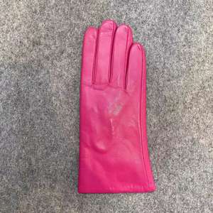 Gants de sécurité pour poignet en peau de mouton classique pour femmes, doublés de coton, respirants, écologiques, compatibles avec les écrans tactiles, style uni, décontractés - Product Image 6