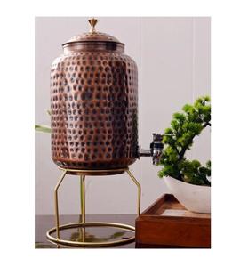 Distributeur d'eau en cuivre pur solide et de qualité supérieure en gros et directement du fabricant indien à bas prix - Product Image 1