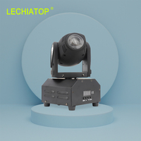 Lyre Mini 10W LED Beam Moving Head Light RGBW 4in1 Spot Commercial DMX Controller E27 pour Party Karaoke Display Stage Lighting