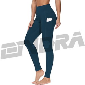 กางเกงโยคะออกกำลังกายสำหรับผู้หญิง เอวสูง ยืดหยุ่น กระชับสัดส่วน ใส่สบาย ทันสมัย รุ่น ProFlex StyleFitPremium Pro - Product Image 1
