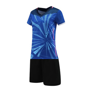 Uniforme de voleibol de manga corta para hombre de alta calidad, diseño de última moda, uniforme de voleibol ligero con tasa ajustable - Product Image 1
