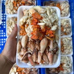 PURA CARNE DE CANGREJO PELADA PESCA SALVAJE ETIQUETA LIMPIA FUENTE DE PROTEÍNA DE MARISCOS PREMIUM PARA COCINAR SALUDABLE - Product Image 2