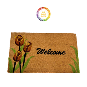 Felpudo de fibra de coco de alta calidad naturalmente duradero y ecológico para entradas limpias - Product Image 1