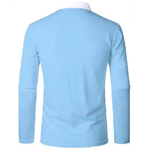 Elite Polo pour hommes en coton mélangé respirant et polyester avec broderie personnalisable - Product Image 2
