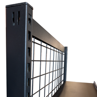 Gondole personnalisable de présentoirs légers à simple face d'Adong pour les Shelves-A28 de supermarché de magasins de détail