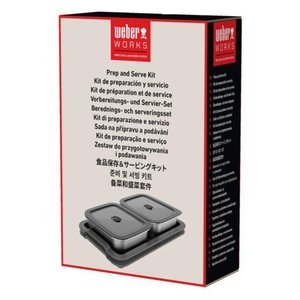 Bandeja de Servir para Barbacoa Premium Slate WORKS 3400220, Juego de Accesorios para Barbacoa de 76 cm, Contenedor y Almacenamiento de Alimentos - Product Image 2