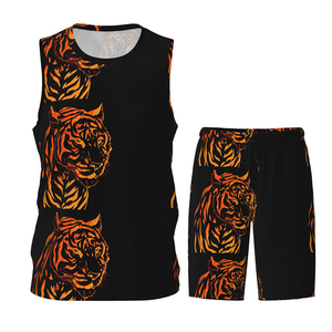 Nouveaux ensembles d'uniformes de basketball réversibles en polyester BSCI pour jeunes, haute performance, imprimés, pour le sport - Product Image 1