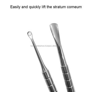Professional Small Double Head Stainless Steel Nail Cuticle Pusher Russian <b>Edge</b> Nail <b>Tool</b> Manicure Pedicure Nail Cleaning - Product Image 2