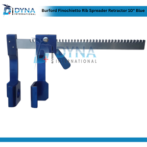Burford Finochietto Rib Spreader Retractor 10 Cuchillas Azules Veterinario Quirúrgico - Product Image 3