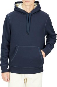 Pull à capuche décontracté pour homme, style pull, en tissu tricoté polyester/coton, grande taille, coupe régulière, collection hiver du fabricant - Product Image 4