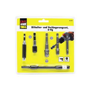 Easy Work Pack of 6 <b>Drill</b> <b>Bit</b> Holder Extension Set - Product Image 2