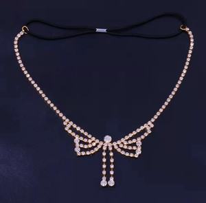 Chaîne de bikini glamour à pampilles en strass pour la mode discothèque - Product Image 4