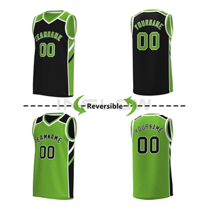 100% poliéster diseño personalizado baloncesto Jersey uniformes conjuntos baloncesto ropa sublimación equipo juvenil patrón - Product Image 2