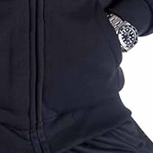 เสื้อฮู้ดผู้ชายสีทึบมีฮู้ดสำหรับผู้ชายเสื้อมีฮู้ดแบบผ้าน้ำหนักเบา - Product Image 3