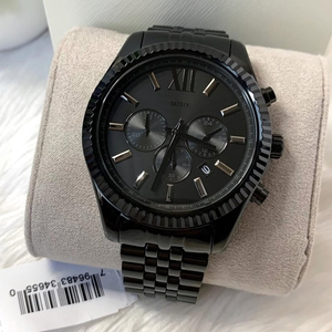 M-K Nam Chất Lượng Cao Đồng Hồ Thể Thao Chống Thấm Nước Cổ Điển Phong Cách Chronograph Quay Số 20Mm Thép Không Gỉ Trường Hợp Hai Tone Dây Đeo Thời Trang - Product Image 4