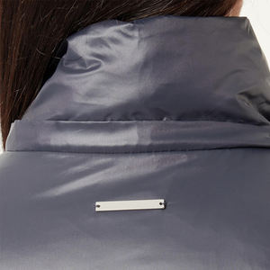 Chaqueta acolchada informal de Color sólido de alta calidad 2024 para mujer, ropa de calle, nueva moda, chaqueta acolchada a prueba de viento para mujer, chaqueta universitaria - Product Image 6