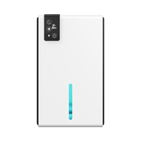 7 couleurs lumière LED 95 OZ réservoir d'eau 1000 pieds carrés arrêt automatique Peltier semi-conducteur petit 2.8L air Mini maison 2800ML déshumidificateur