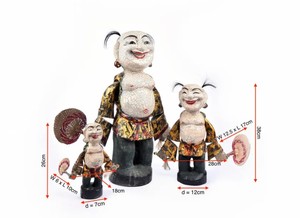 Restaurant Décor Pas Cher En Gros En Vrac À La Main Style Paquet Artisanat Bas quantité minimale de commande Jacquier Bois Eau Marionnette Terre Dieu Vietnam - Product Image 3