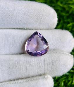 12,30 quilates corte de corazón facetado amatista natural piedra preciosa suelta lista para enviar - Product Image 1