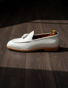 Custom Logo Handmade High Quality <b>Men's</b> Oxford Style Loafer Dress <b>Shoes</b> Casual Business Wedding Parties Height Increasing - Product Image 6