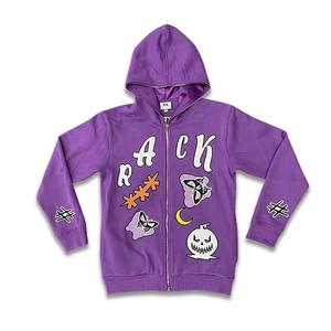 Sudadera unisex de invierno con cremallera personalizada y patrón bordado para hombre - Product Image 1