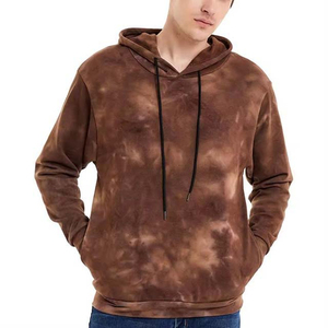 Sweat-shirts à capuche pour hommes, design personnalisé, vêtements décontractés, lavage à l'acide, broderie, service OEM/ODM, coton molletonné respirant, hiver - Product Image 1