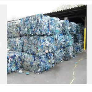 Débris de bouteilles en PET en ballots Mélange de déchets de plastique de couleur/100% Bouteilles en PET transparentes Débris de plastique - Product Image 1