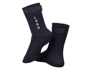Calcetines de Neopreno de 3 mm para Natación y Buceo, Calcetines de Traje de Neopreno para Snorkel, Surf, Antiarena, Ergonómicos, Antideslizantes - Product Image 1