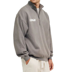 Sudadera Deportiva Unisex de Invierno 2025, con Cierre, Forro Polar, Bordado, Estilo Stonewashed, de Secado Rápido, para Fitness y Jogging - Product Image 3