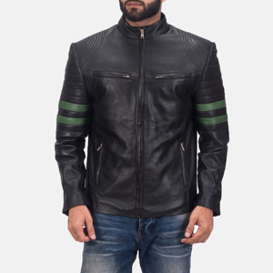 Veste en cuir souple et durable pour homme avec un design moderne et élégant Veste d'hiver légère et confortable à la mode décontractée toute la journée - Product Image 6
