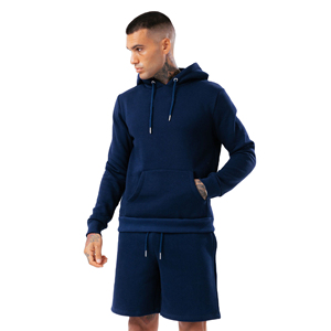 Sudadera con capucha personalizable de algodón 100% para hombre, ropa de calle bordada de lana sólida de peso pesado de invierno, sudaderas térmicas teñidas lisas - Product Image 1