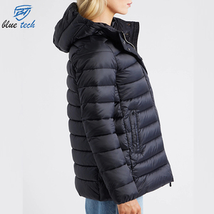 High Quality <b>Women</b> Knitted Puffer <b>Jacket</b> Winter Warm <b>Lightweight</b> Quick Dry Quilted OEM ODM Factory - Product Image 4