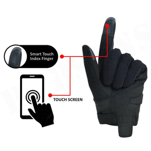 Guantes cómodos de piel sintética para interiores y exteriores, guantes de piel sintética para repartidores, guantes suaves de piel artificial - Product Image 6