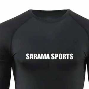 Rashguards MMA pour hommes, écologiques, à séchage rapide, légers, manches longues, respirants, en polyester, confortables pour l'entraînement en salle de sport - Product Image 5