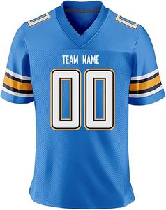 Ensemble d'uniformes de football américain sur mesure Design personnalisé avec numéro et nom pour maillot de football américain en équipe - Product Image 3