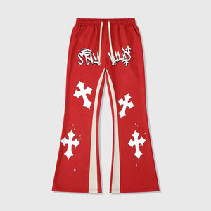 Pantalon de survêtement décontracté pour homme, style streetwear, coupe ample, camouflage arbre réel, vintage, jambe droite, bande latérale, fabrication sur mesure - Product Image 1