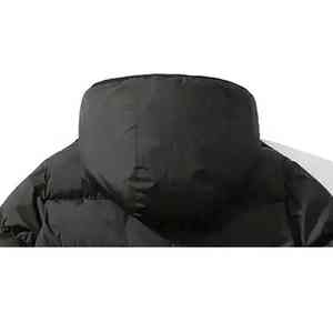 Trendy OEM Service Plus Size Winter Puff Polyester Nylon Plain Dyed <b>Padded</b> Puffer Jacket <b>Cotton</b> <b>Padded</b> Winter Coat Warm - Product Image 3