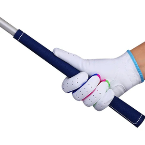 Grace <b>White</b> Golf Gloves Classical Feel Golf Glove PK Custom Packing Acceptable Hands Customized Customizable Custom Men Unisex - Product Image 2