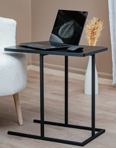 C Shaped <b>Side</b> <b>Table</b> <b>Sofa</b> <b>Side</b> <b>Table</b> Couch Laptop <b>Table</b> C <b>Table</b> For Couch Metal End <b>Table</b> Coffee <b>Side</b> <b>Table</b> Small Accent <b>Table</b> - Product Image 2