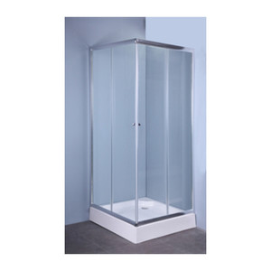 Parete Fissa in Cristallo Trasparente 4 mm 80 "iglo4" - Product Image 1