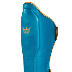 Protège-tibias en cuir de haute qualité pour la boxe et le MMA, légers, respirants, réglables, logo personnalisé, respectueux de l'environnement, protection des pieds - Product Image 6