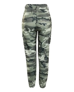 Nouveau pantalon Slim Fit Premium pour femmes 100% coton biologique Cargo Jogger élégant pantalon Cargo multi-poches personnalisé pour femmes - Product Image 4
