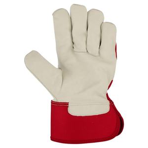 Gants de travail XL en nitrile pour hommes, en cuir extensible et résistant pour la construction utilitaire, la coupe du bois, le jardinage et la chasse. - Product Image 2