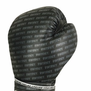 Guantes de boxeo de piel sintética PU con logotipo personalizado, guantes de entrenamiento de boxeo profesional con dedos completos, que absorben la humedad, para adultos - Product Image 3