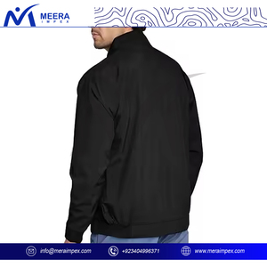 Veste coupe-vent légère pour hommes OEM pour l'hiver Impression personnalisée Style de rue populaire pour les événements publicitaires d'entraînement au travail sportif - Product Image 4