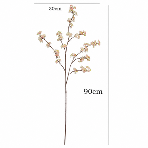 Vente en gros usine : Branche longue de fleurs artificielles de <span class=keywords><strong>cerisier</strong></span> pour la décoration de la maison, des mariages et des événements, arrangement floral en branche. - Product Image 4
